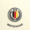 德国国家足球队黑红黄三色队徽